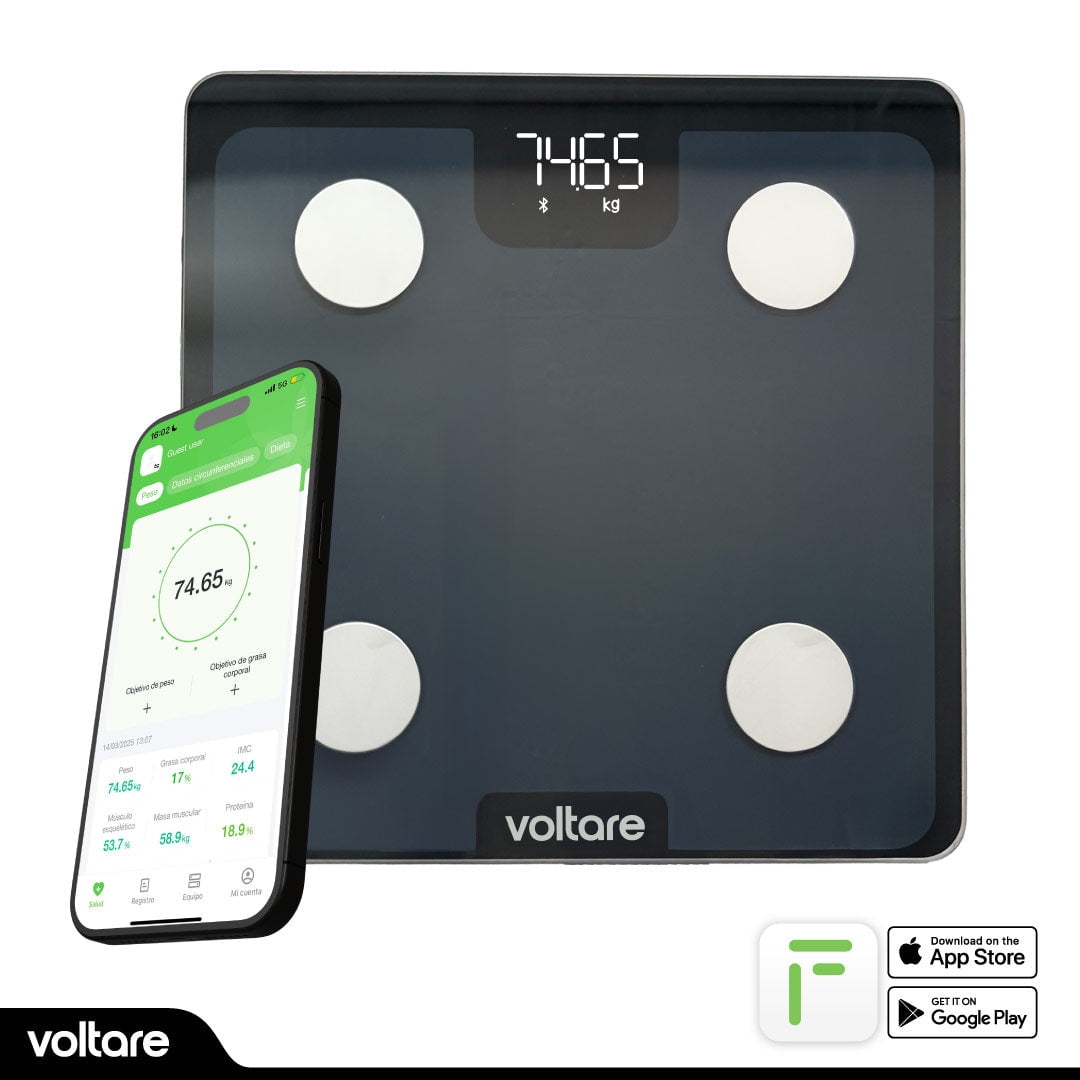 Balanza Corporal Digital Inteligente Voltare 1 Un