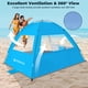 thumbnail image 4 of Carpa de playa Venustas Sun Shelter con protección UV UPF 50+, 4 of 7