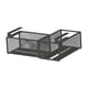 thumbnail image 1 of Cocina Debajo De La Canasta De Gabinete Estante De Almacenamiento Eficiente Para La Despensa Del Gabinete De Escritorio Negro, 1 of 5