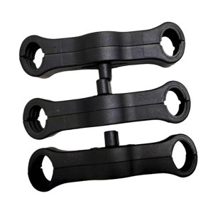 Magideal - 3 Piezas De Conectores Gemelos Para Cochecito, Acoplador Con Inserto De Casquillo, Portátil, Fácil De Instalar, Conectores Gemelos Para Cochecito De