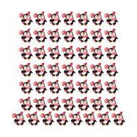 Magideal - 50 Uds. Decoraciones De Tarjetas De Papel Navideñas, Paquete De Regalo De Dulces De Pan De Azúcar, Decoraciones De Embalaje, Soportes Para Dulces