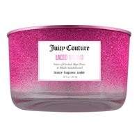 Cera De Soja Candle Juicy Couture Con Purpurina Para Orquídeas, 500 Ml