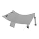 thumbnail image 2 of Reposapiés De Avión Para Ni?os Reposapiés Cama Compacta Para Ni?os Accesorios De Viaje En Avión Gris 89cmx54cm, 2 of 5