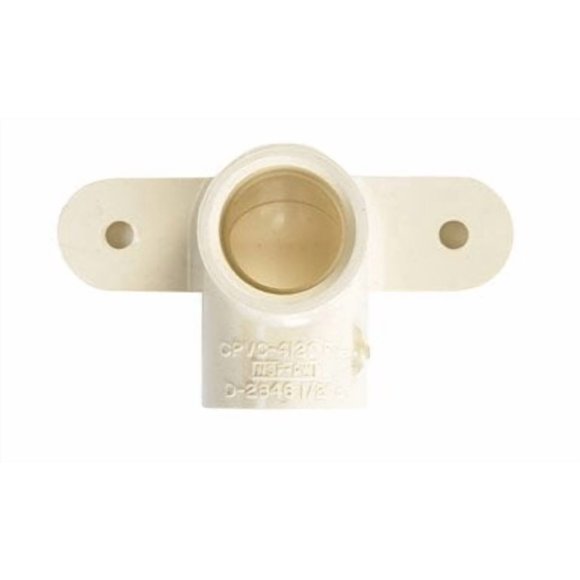 Charlotte Pipe CTS 02300D, codo con orejas caídas de 1/2 pulgada, paquete de 25