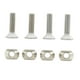 thumbnail image 5 of 4x Reemplazo De Tornillos De Aleta De Tabla De Surf No Se Necesita Herramienta Tornillo De Aleta De Pulgar Y Placa Tornillos Phillips De Acero Inoxidable M8, 5 of 5
