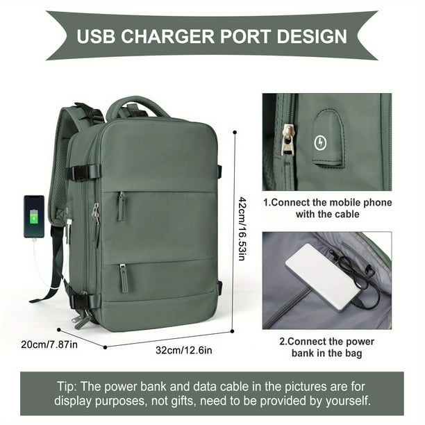 Travel in Style with our Large Waterproof Backpack for Women - Perfect for Hiking, School, and More!