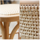 thumbnail image 3 of Taburete de Madera y Cuerda Greta - Natural, 3 of 3