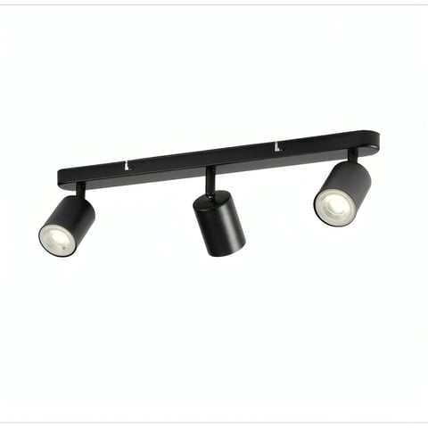 Genérico - Aplique Lampara Triple Dirigible Con Ampolleta Dicroica Gu10