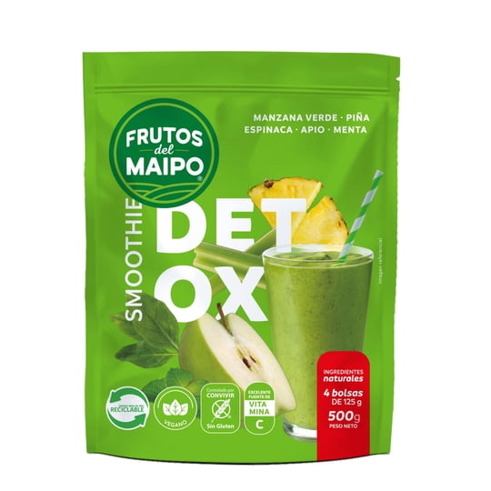 Batido De Frutas Detox 500 g Frutos del Maipo