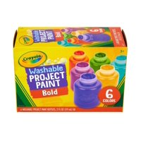 Set De Pintura Lavable Crayola Para Niños 6 Colores 177 Ml