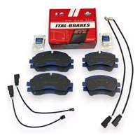 Ital Brakes - Pastillas Freno Delanteras + Traseras Ford Transit 2.2