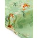 thumbnail image 5 of INSPIRE CHIC Vestido Midi Sin Mangas con Estampado Floral y Volante en el Bajo para Mujer Verde S, 5 of 6