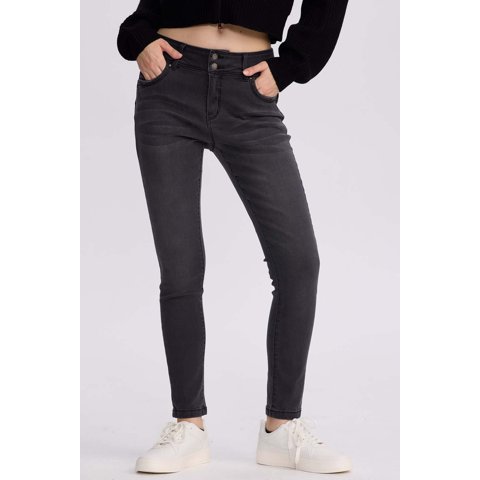 Fashionspark - Jeans Mujer Skinny Kim Negro