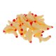 thumbnail image 3 of 50pcs 2.4cm señuelo de la pesca gusano grub señuelos señuelos suaves falsos gusanos beige, 3 of 5
