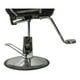 thumbnail image 4 of Sillon Barbero Silla Barberia Barbero Hidraulico Negro, 4 of 5