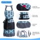 thumbnail image 4 of Delantal Alex Virtue Vintage con Estampado Floral y Bolsillo, 4 of 8