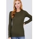 thumbnail image 1 of Camiseta Térmica Saronite Básico Verde Oliva Mujer, 1 of 4