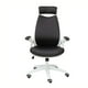 thumbnail image 3 of Silla para escritorio Versalles blanco/cuero negro, 3 of 6