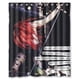 thumbnail image 1 of Cortina de ducha de Hayley Williams de Paramore, juego de cortina de baño con ganchos, tamaño 60 x 72 pulgadas, 1 of 3