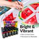 thumbnail image 4 of Kit de Pintura para Tela HIPPIE CRAFTER 24 colores 59 ml, 4 of 8