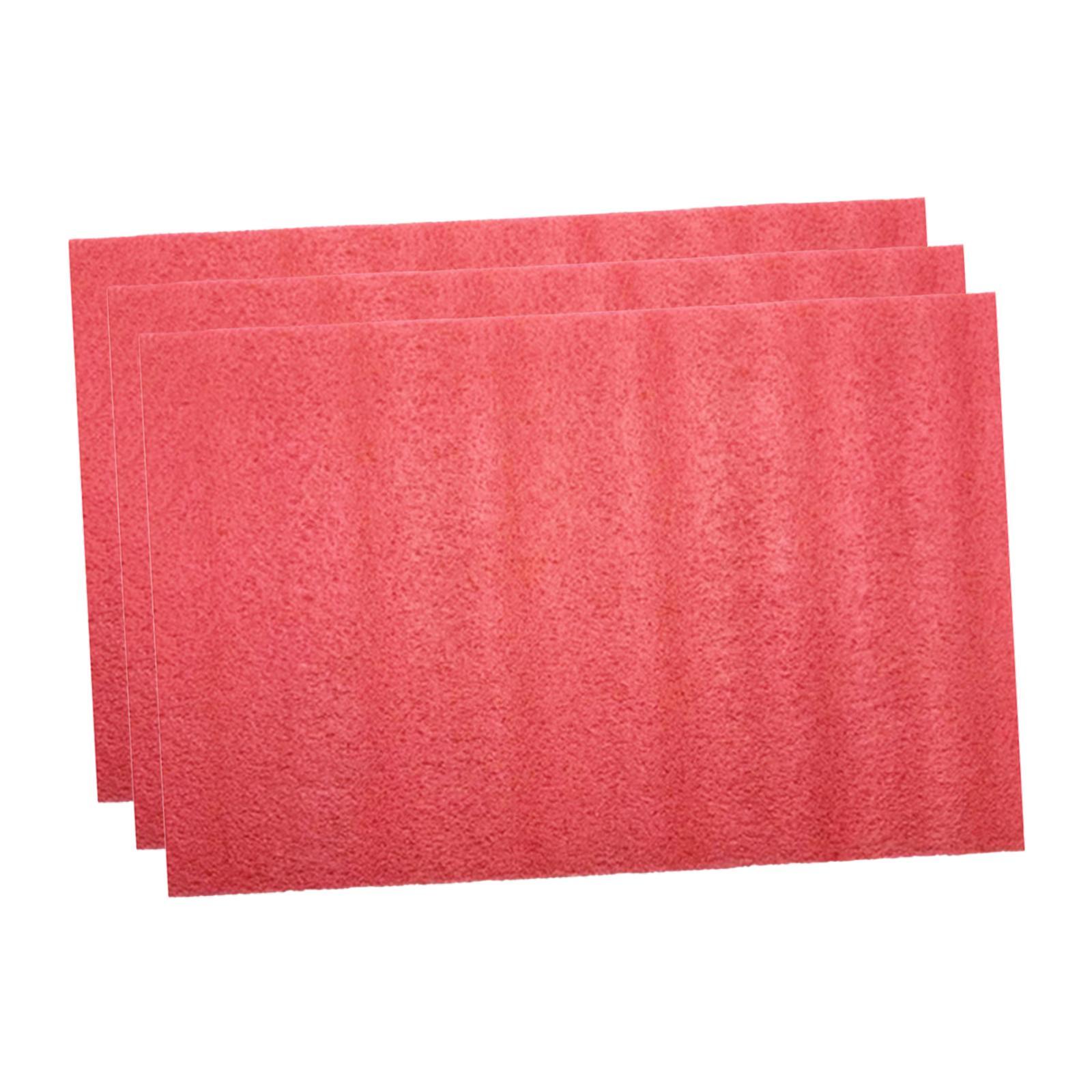 Ioensy - 3 Insertos De Espuma Para Caja De Herramientas, Almohadillas Recortables Para Tableros De Embalaje Y Miniaturas De Mesa (46 X 30 X 2,5 Cm)