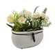 thumbnail image 4 of Planta Artificial Macetero Ceramica Blanco Arreglo Floral blanco, 4 of 6