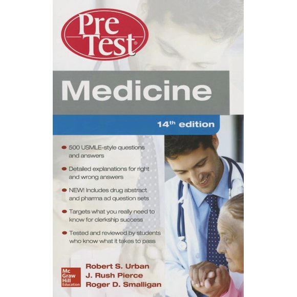 Medicine PreTest Autoevaluación 14ª Edición – McGraw-Hill