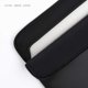 thumbnail image 3 of Funda para portátil Comfyable de 14" de cuero PU impermeable, color negro, 3 of 7