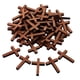 thumbnail image 1 of 100 Uds. Colgantes De Cruz De Madera Colgantes De Cruz De Madera Para Llavero DIY Fiesta De Pascua Marrón, 1 of 5