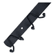 thumbnail image 2 of Perchero De Pared Metal Negro 4 Ganchos Doble Multiuso, 2 of 6