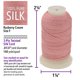 thumbnail image 3 of Silk Cord The Beadsmith, crema de frambuesa, tamaño F, 0,348 mm, 140 unidades, 3 of 7