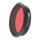 thumbnail image 5 of Filtro Protector De Lente De Cámara Deportiva Impermeable Para DJI ACTION Rojo, 5 of 5