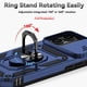 thumbnail image 4 of Funda Resistente Anillo Soporte iPhone 17 Privacidad Cámara Montaje Magnético Azul, 4 of 6