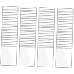 Ioensy - 80X Pequeñas Bolsas Transparentes Para Guardar Joyas, Pendientes, Anillos Y Dijes