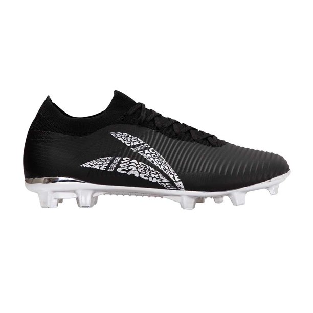 Zapatillas Futbol Wings Hombre Negro-Plata Cac1ke