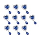 thumbnail image 3 of 10 Botones De Diamantes De Imitación Con Parte Trasera Plana, Adornos Con Parte Trasera Plana Para Broche De Zapatos, 3 of 5