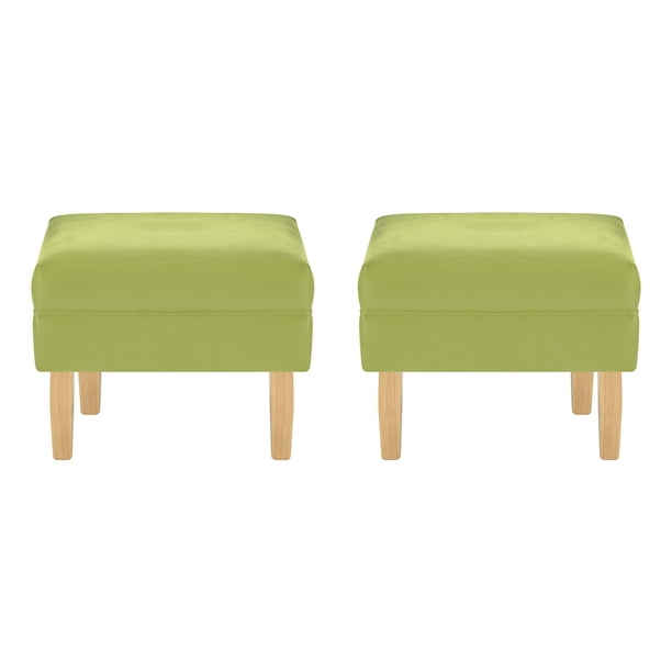 Set Pouf Sky 1c Felpa 05 Pistacho