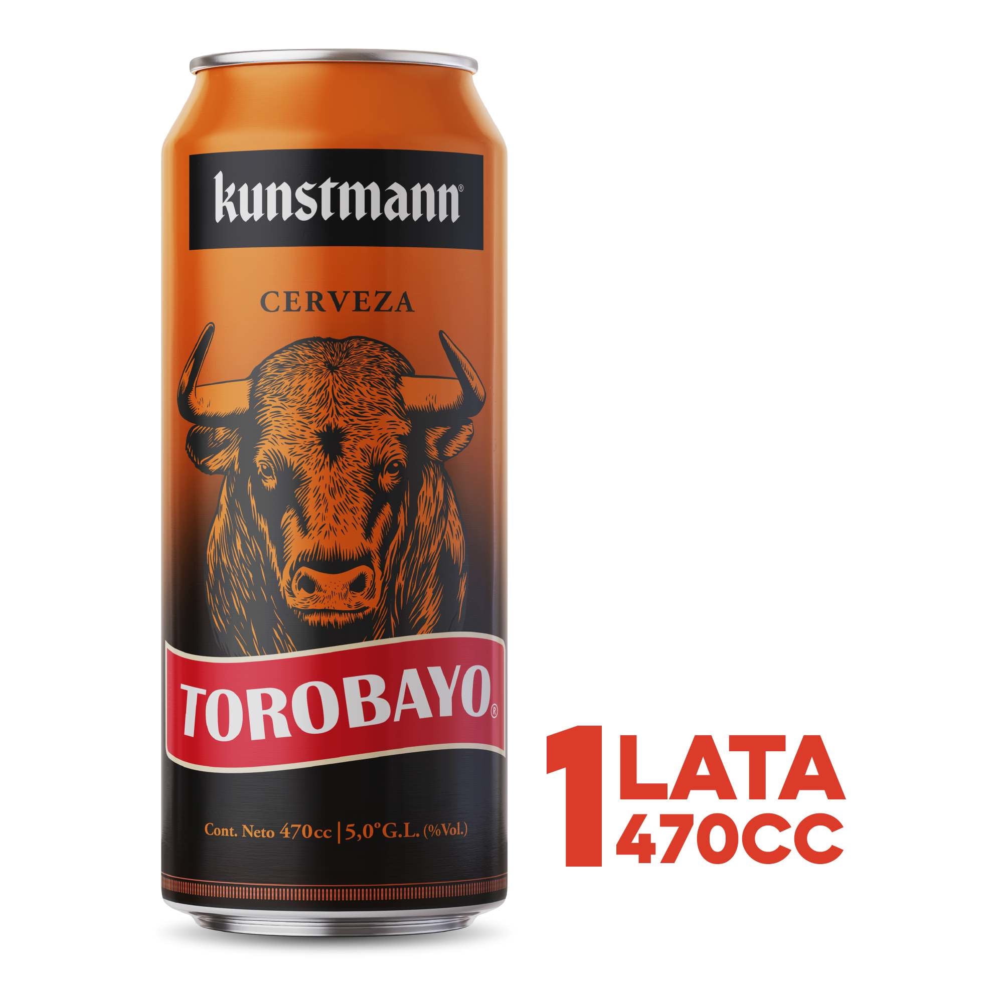 Cerveza Ale Torobayo 5.0° Lata 470 ml Kunstmann