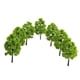 thumbnail image 3 of 20x Model Trees Scenery 1: 100 HO Scale Tree Landscape Layout Verde Claro, 3 of 3