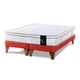 thumbnail image 3 of Cama Europea Zen Top Pu Rojo 2 Plazas, 3 of 4