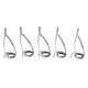 thumbnail image 3 of 5 piezas de ca?a de pescar Reparación de edificios SIC Ring Spinning Casting Guides Tama?o 10, 3 of 5