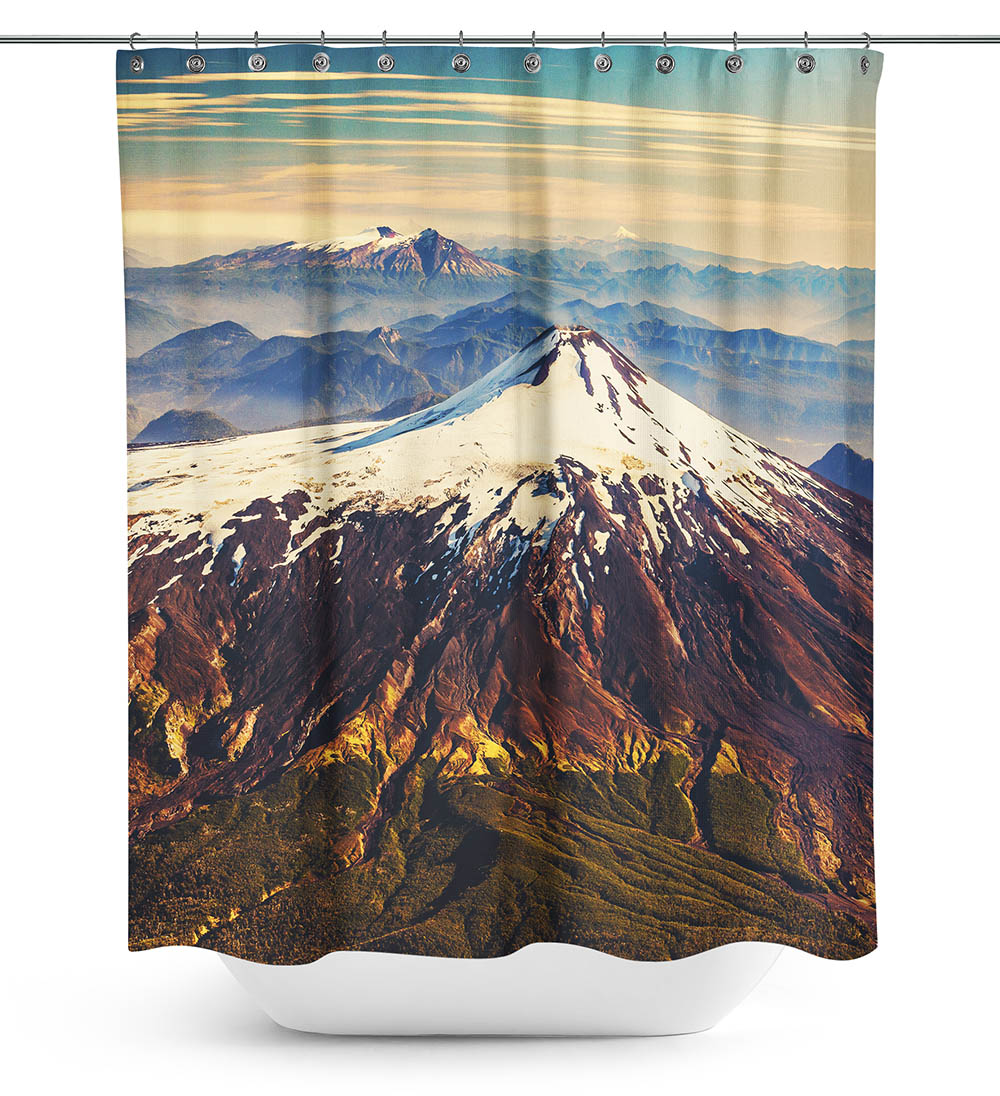 Andes1 - Cortina De Baño Volcán Villarica