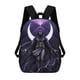 thumbnail image 1 of Caballero Luna-theme Backpack, Campus style schoolbag Bookbag with Adjustable Shoulder Straps And Large Zip Compartment, Unisex Travel Bags., 1 of 6