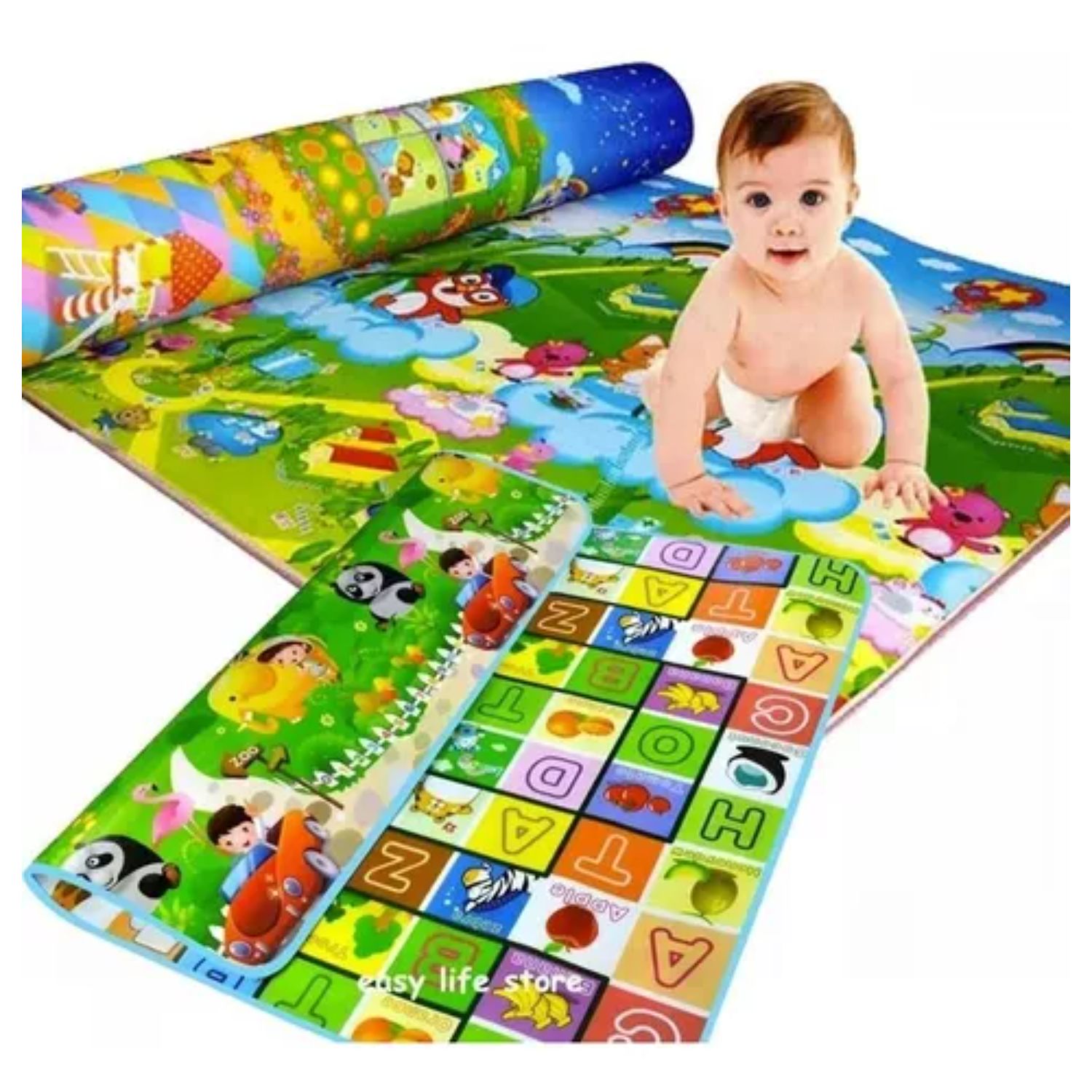 Max - Alfombra Antigolpes Doble Cara 180X 120 Cms