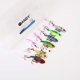 thumbnail image 2 of Cebos de pesca WANBY – Set de 7 cucharillas giratorias tipo swimbait, 2 of 9