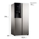 thumbnail image 4 of Refrigerador Electrolux Side by Side No Frost / ES4WS 481 Litros, 4 of 13