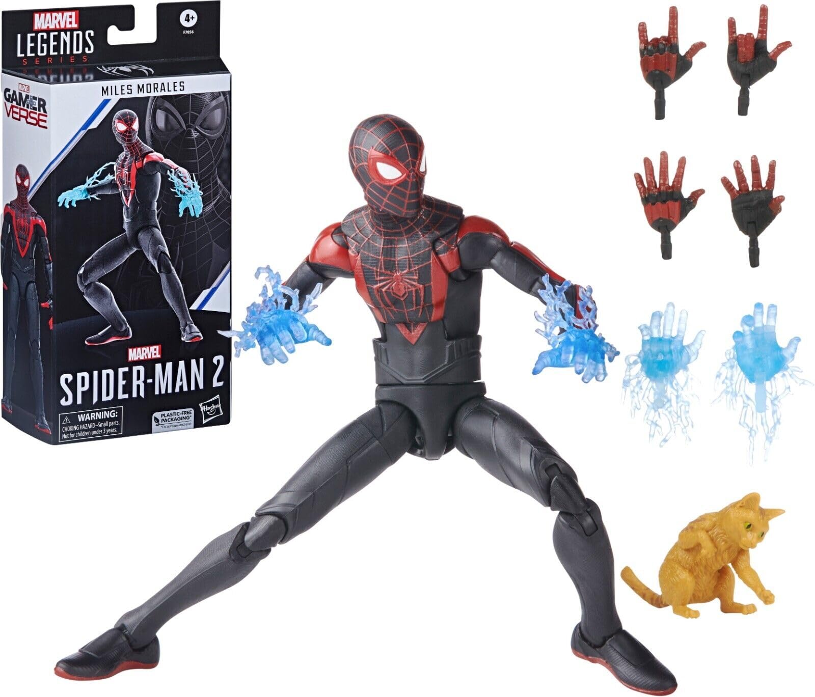 Figura De Acción Marvel Legends Series 6 Miles Morales F7056