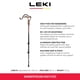 thumbnail image 2 of Bastón de Senderismo LEKI Wanderfreund High Fives 60-120 cm Aluminio, 2 of 5