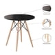 thumbnail image 3 of Mesa Eames Negro 80 cm, 3 of 3