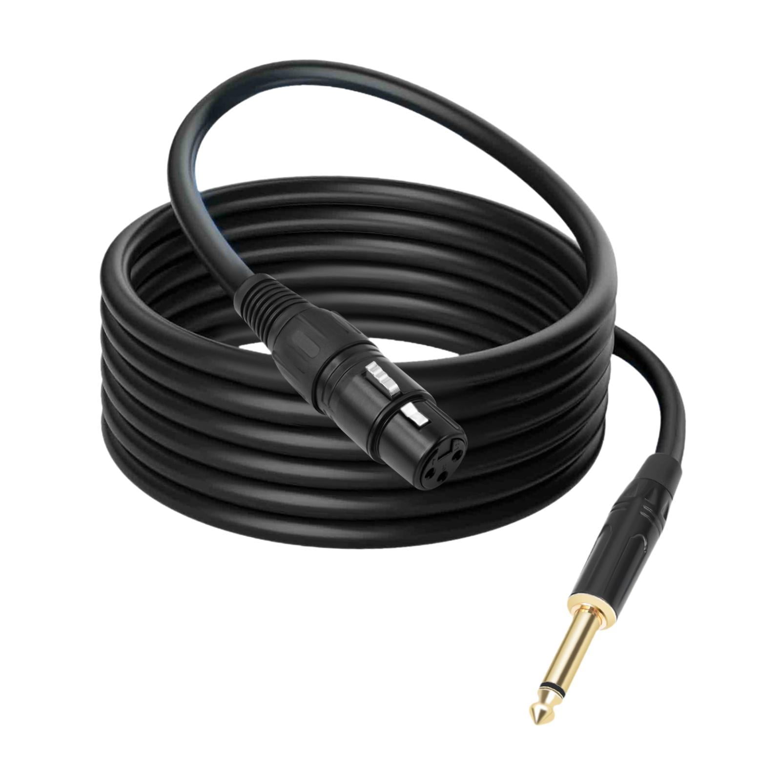 Bothyi - Cable Trs A Xlr De 1 4 De Pulgada ( A ) Para Mezclador Amplificador Y Equipo Estéreo (5 M)